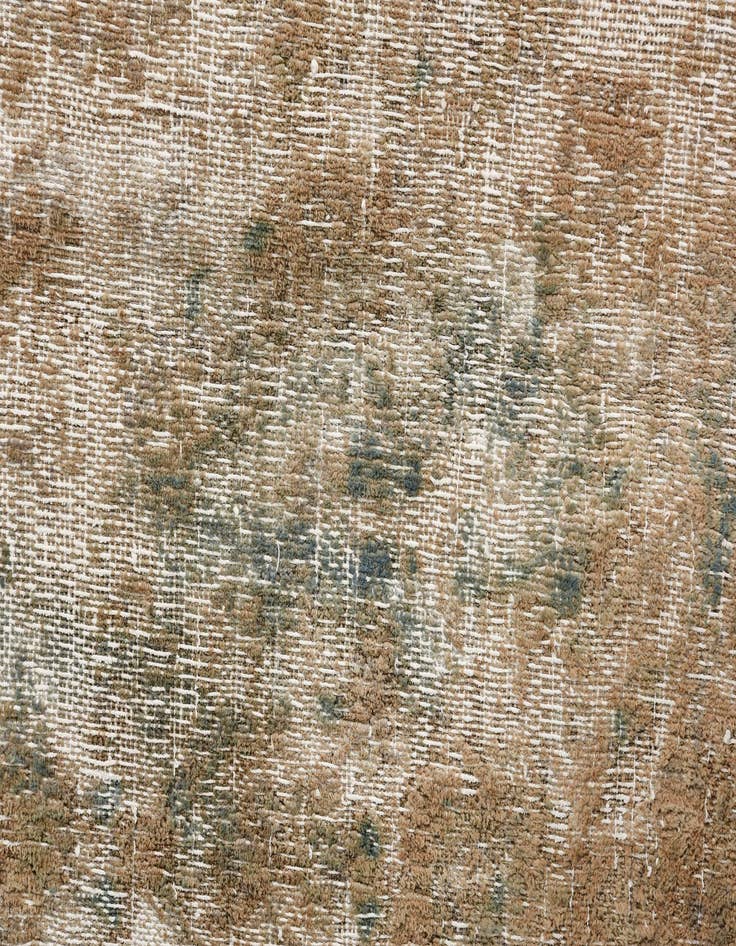 Detail image of  7' 2 x 10' 4  Hand Knotted Ultra Vintage Persian Wool Rug