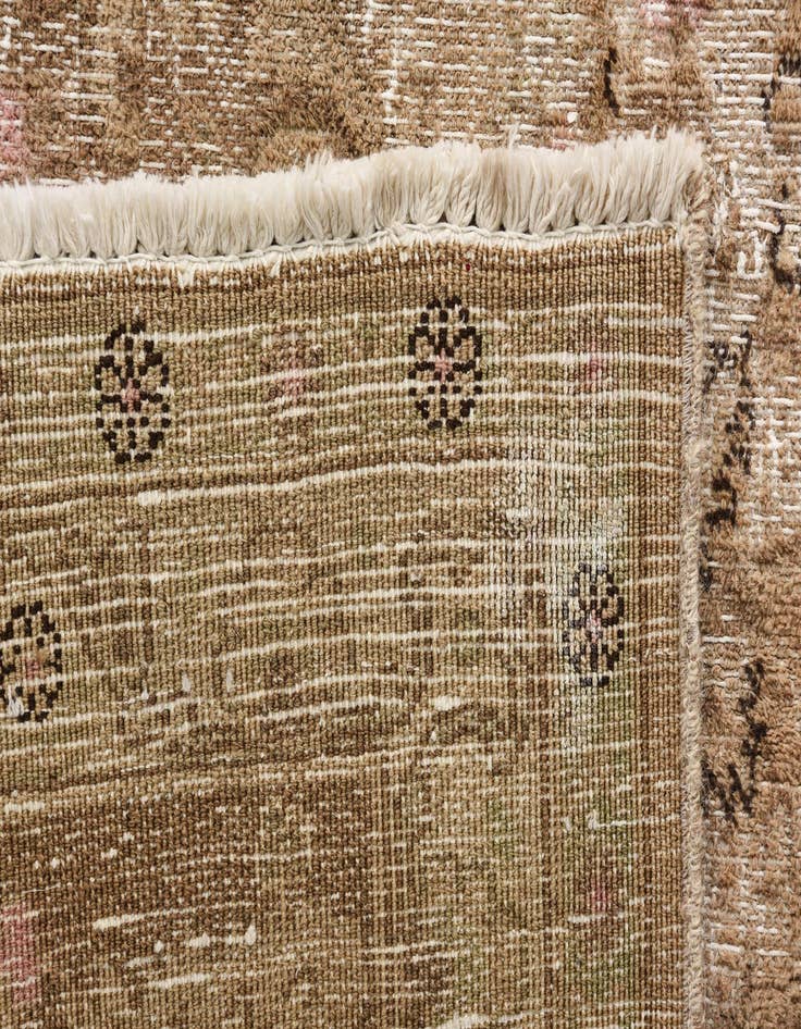 Detail image of  9' 5 x 12' 6  Hand Knotted Ultra Vintage Persian Wool Rug