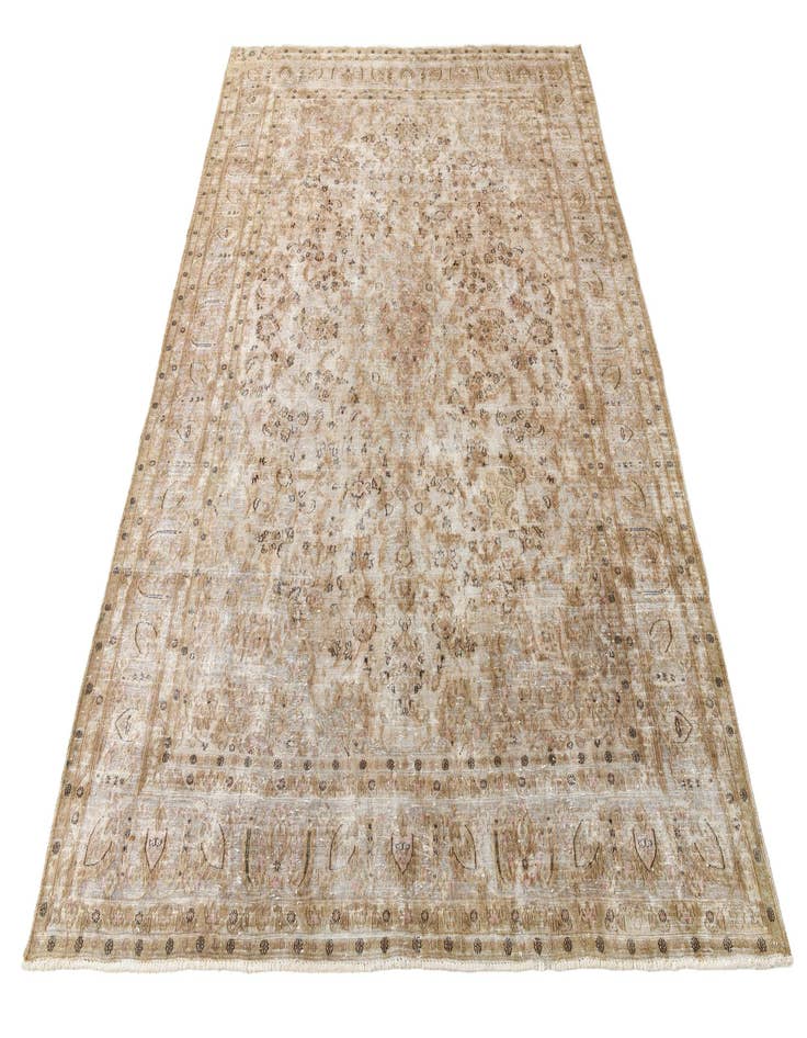 Detail image of  9' 5 x 12' 6  Hand Knotted Ultra Vintage Persian Wool Rug