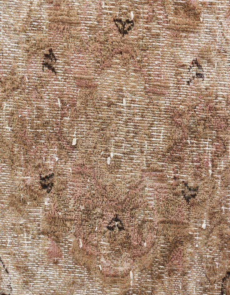 Detail image of  9' 5 x 12' 6  Hand Knotted Ultra Vintage Persian Wool Rug