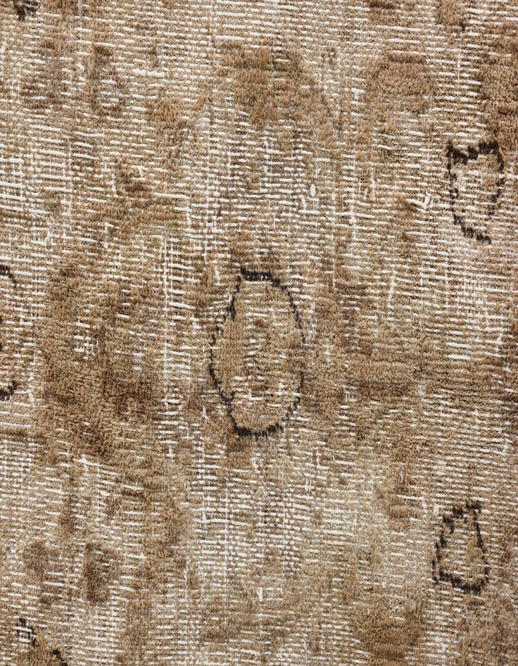 Detail image of  9' 5 x 12' 6  Hand Knotted Ultra Vintage Persian Wool Rug