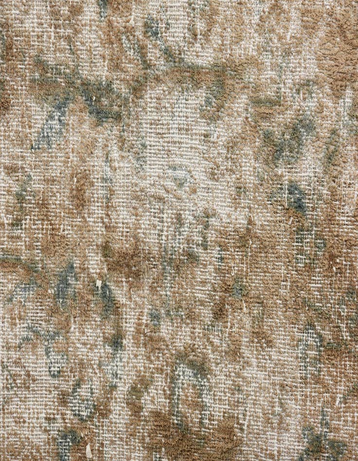 Detail image of  8' 7 x 11' 10  Hand Knotted Ultra Vintage Persian Wool Rug