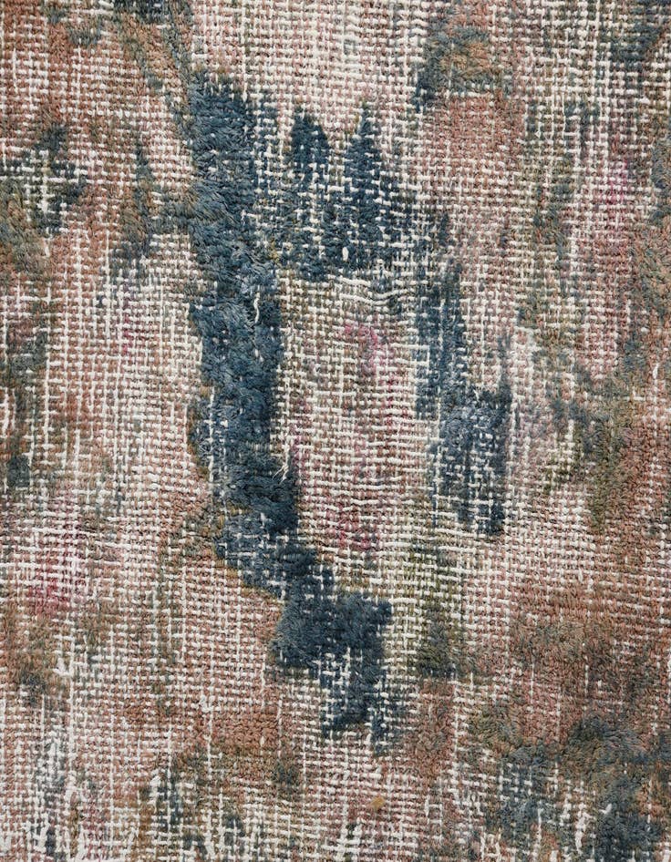 Detail image of  9' 10 x 12' 8  Hand Knotted Ultra Vintage Persian Wool Rug