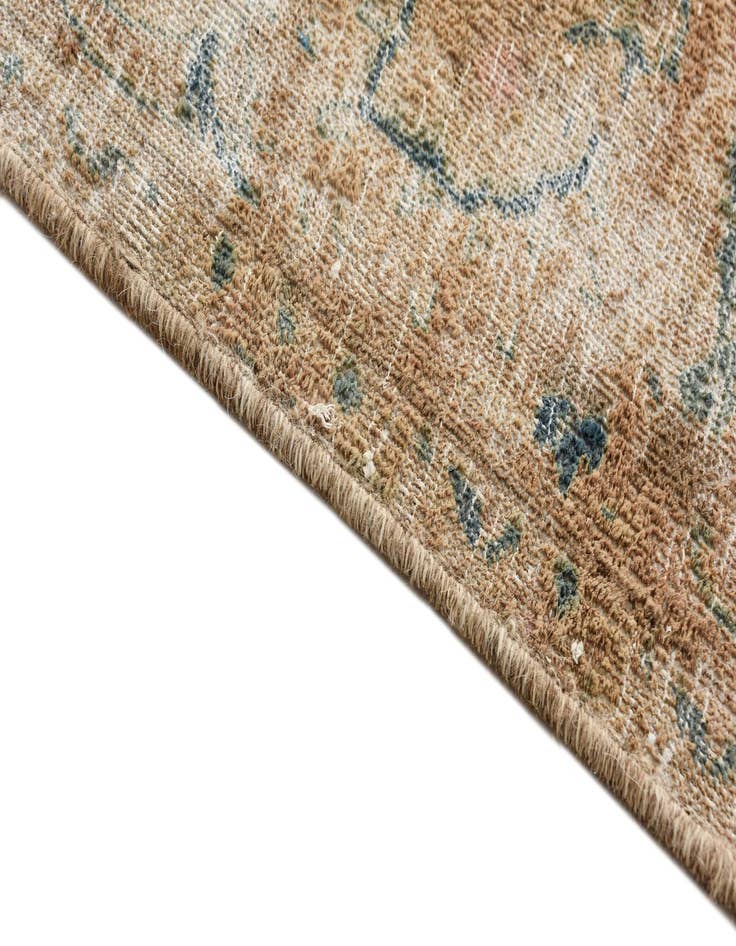 Detail image of  7' 5 x 10' 6  Hand Knotted Ultra Vintage Persian Wool Rug