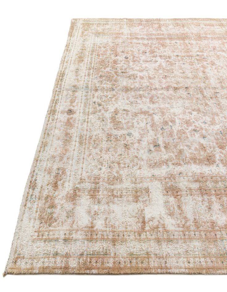 Detail image of  9' 3 x 12' 2  Hand Knotted Ultra Vintage Persian Wool Rug