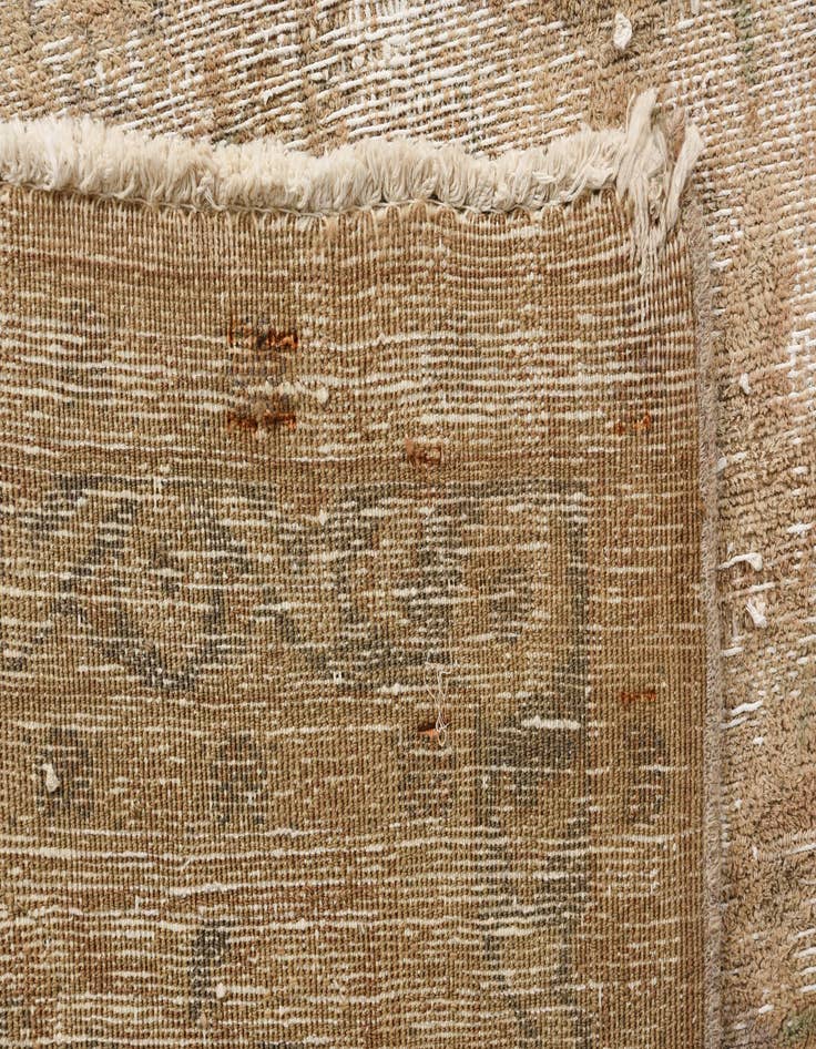 Detail image of  9' 5 x 12' 9  Hand Knotted Ultra Vintage Persian Wool Rug