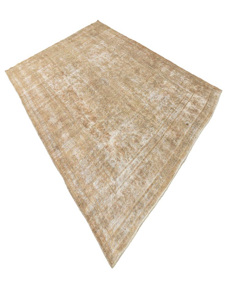 Detail image of  9' 5 x 12' 9  Hand Knotted Ultra Vintage Persian Wool Rug