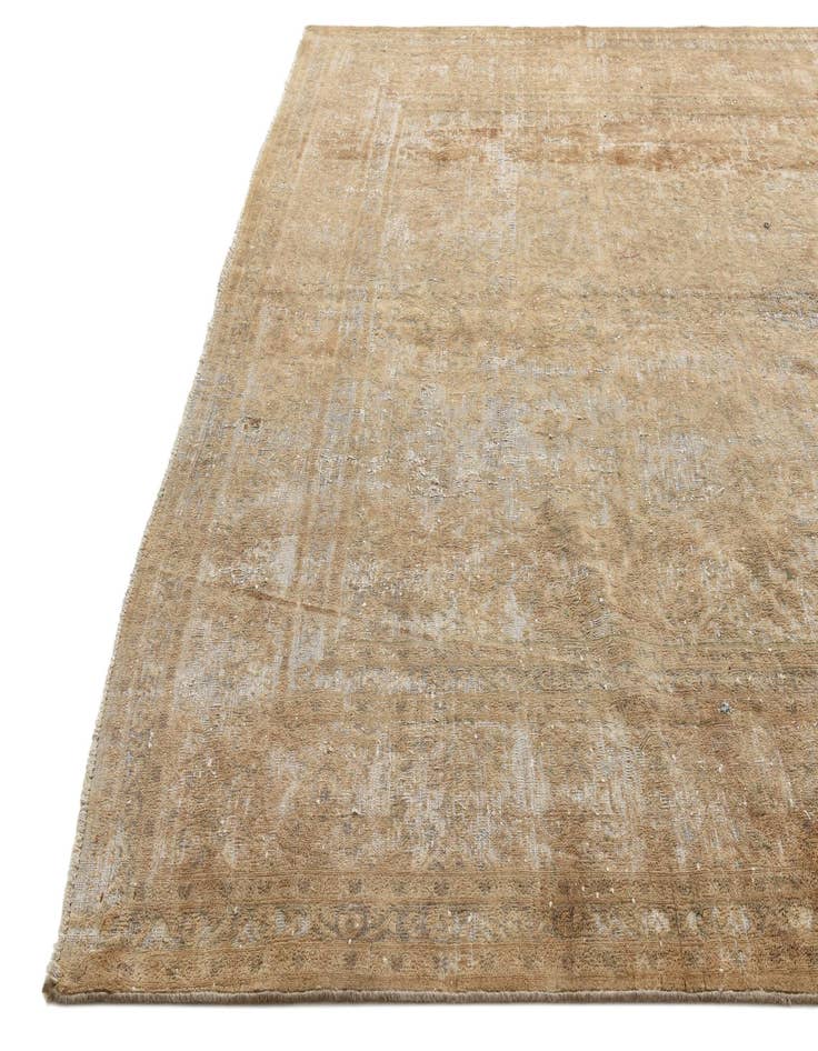 Detail image of  9' 5 x 12' 9  Hand Knotted Ultra Vintage Persian Wool Rug