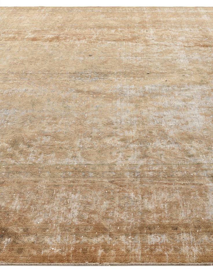 Detail image of  9' 5 x 12' 9  Hand Knotted Ultra Vintage Persian Wool Rug