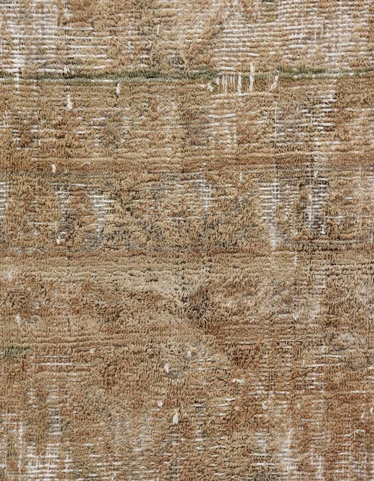 Detail image of  9' 5 x 12' 9  Hand Knotted Ultra Vintage Persian Wool Rug