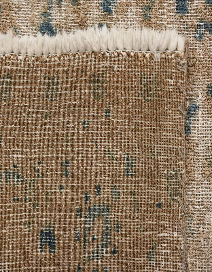 Detail image of  8' 8 x 11' 9  Hand Knotted Ultra Vintage Persian Wool Rug