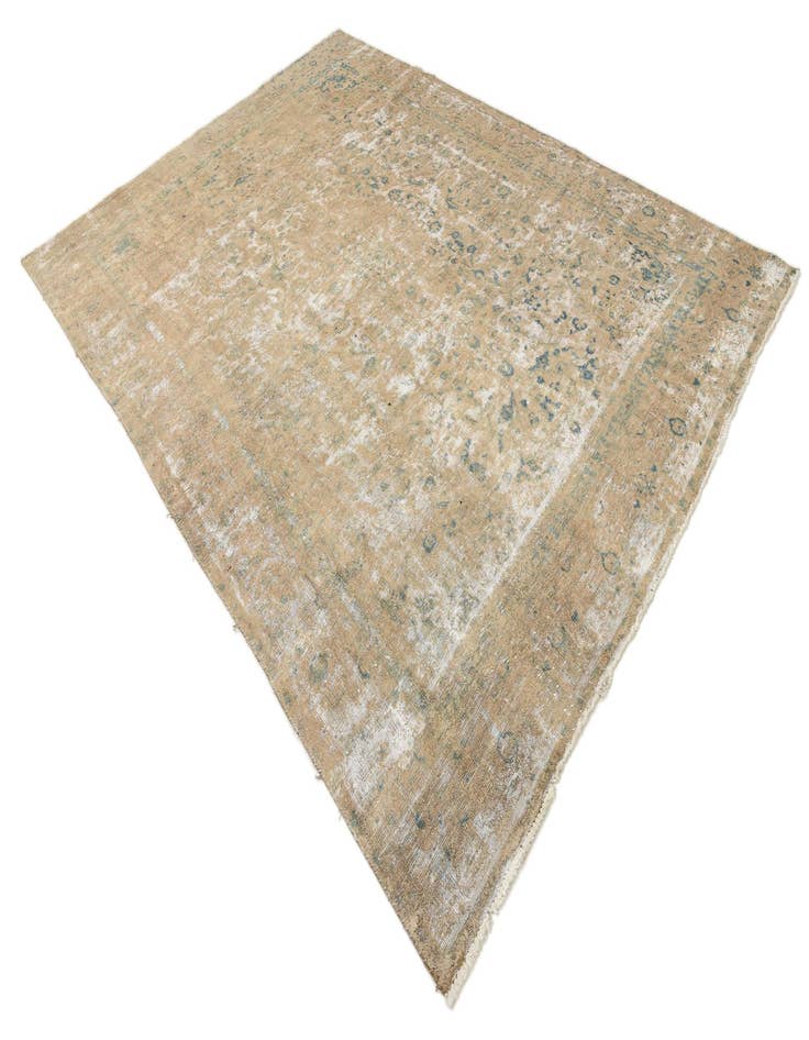 Detail image of  8' 8 x 11' 9  Hand Knotted Ultra Vintage Persian Wool Rug