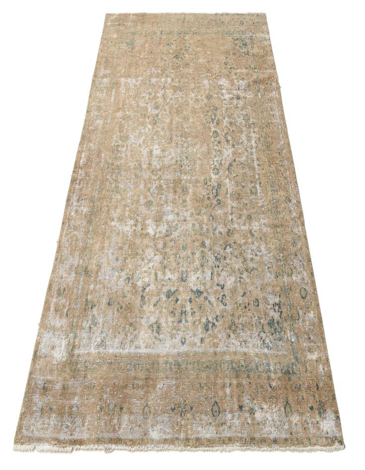 Detail image of  8' 8 x 11' 9  Hand Knotted Ultra Vintage Persian Wool Rug