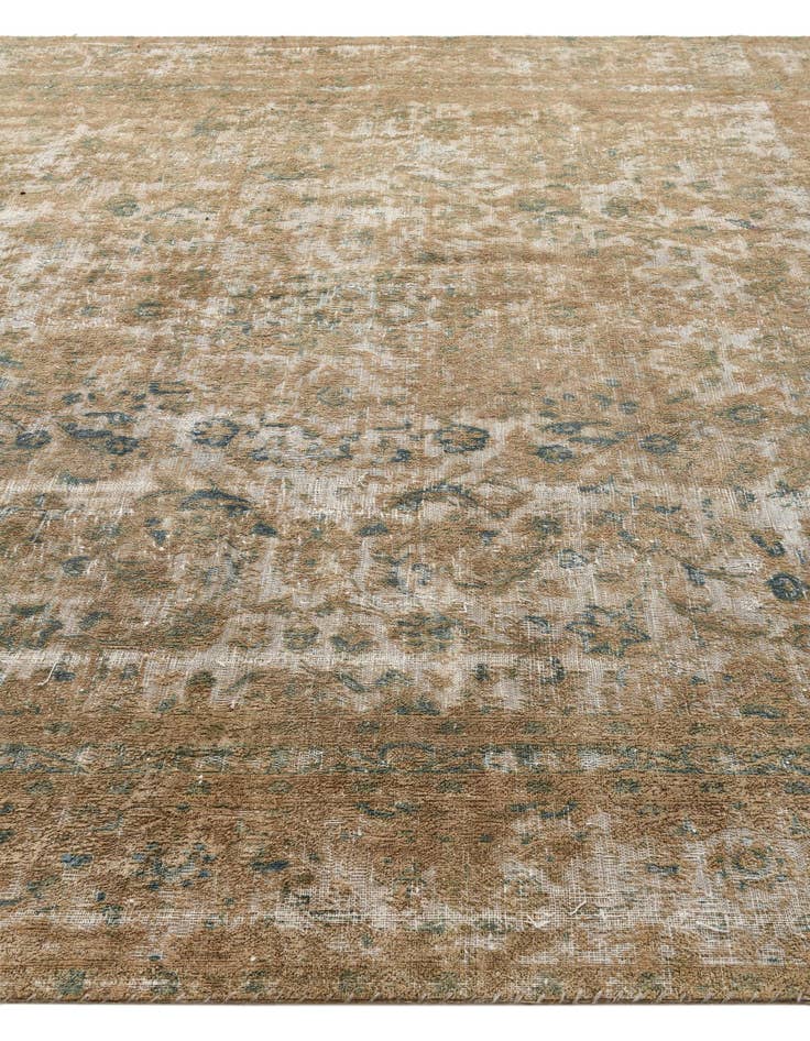 Detail image of  8' 8 x 11' 9  Hand Knotted Ultra Vintage Persian Wool Rug