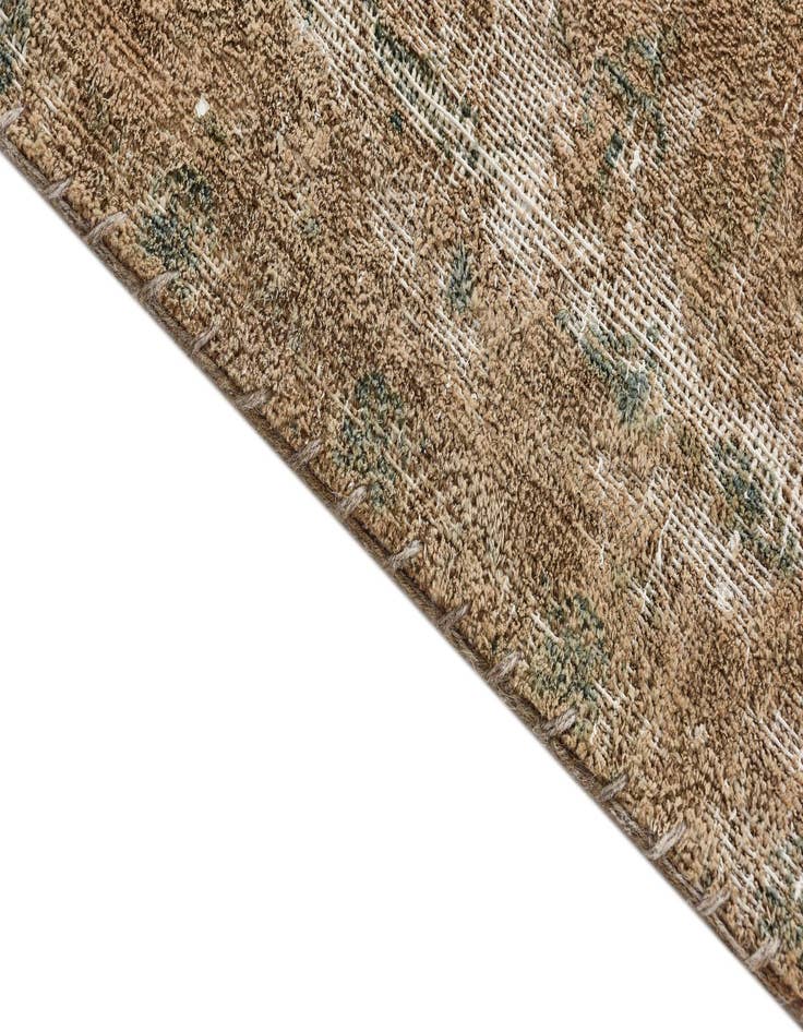 Detail image of  8' 8 x 11' 9  Hand Knotted Ultra Vintage Persian Wool Rug