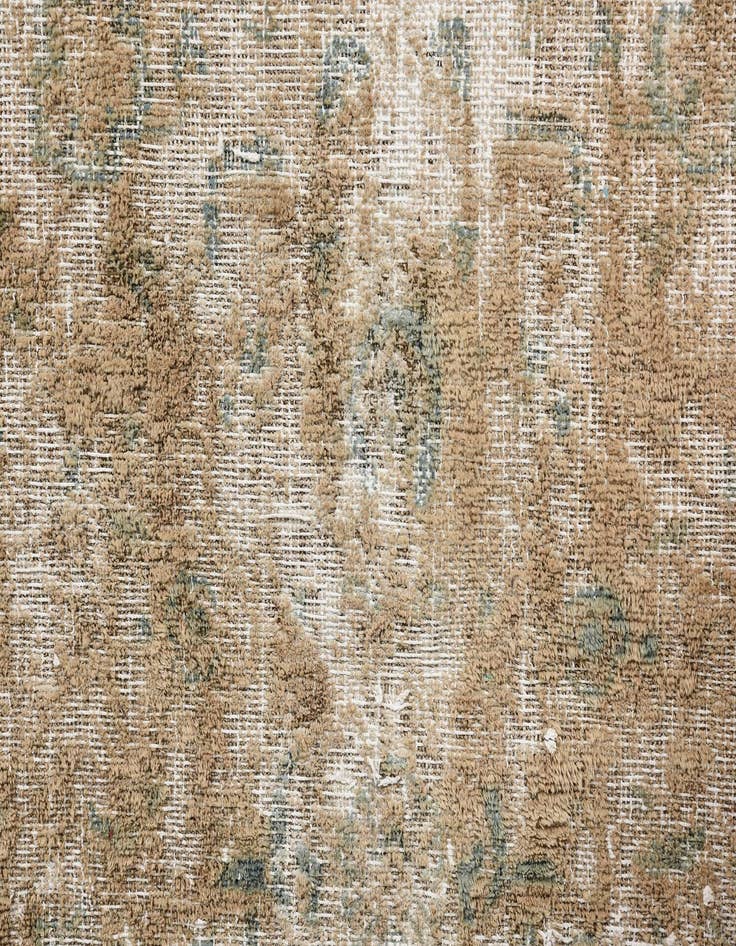 Detail image of  8' 8 x 11' 9  Hand Knotted Ultra Vintage Persian Wool Rug