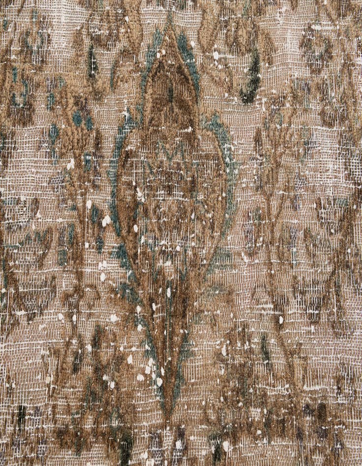 Detail image of  8' 6 x 12' 2  Hand Knotted Ultra Vintage Persian Wool Rug