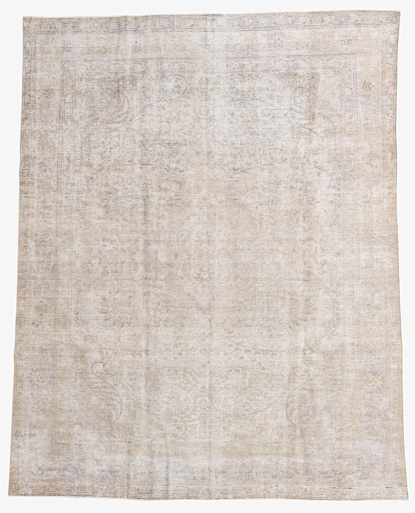  8' 6 x 10' 8  Hand Knotted Ultra Vintage Persian Wool Rug