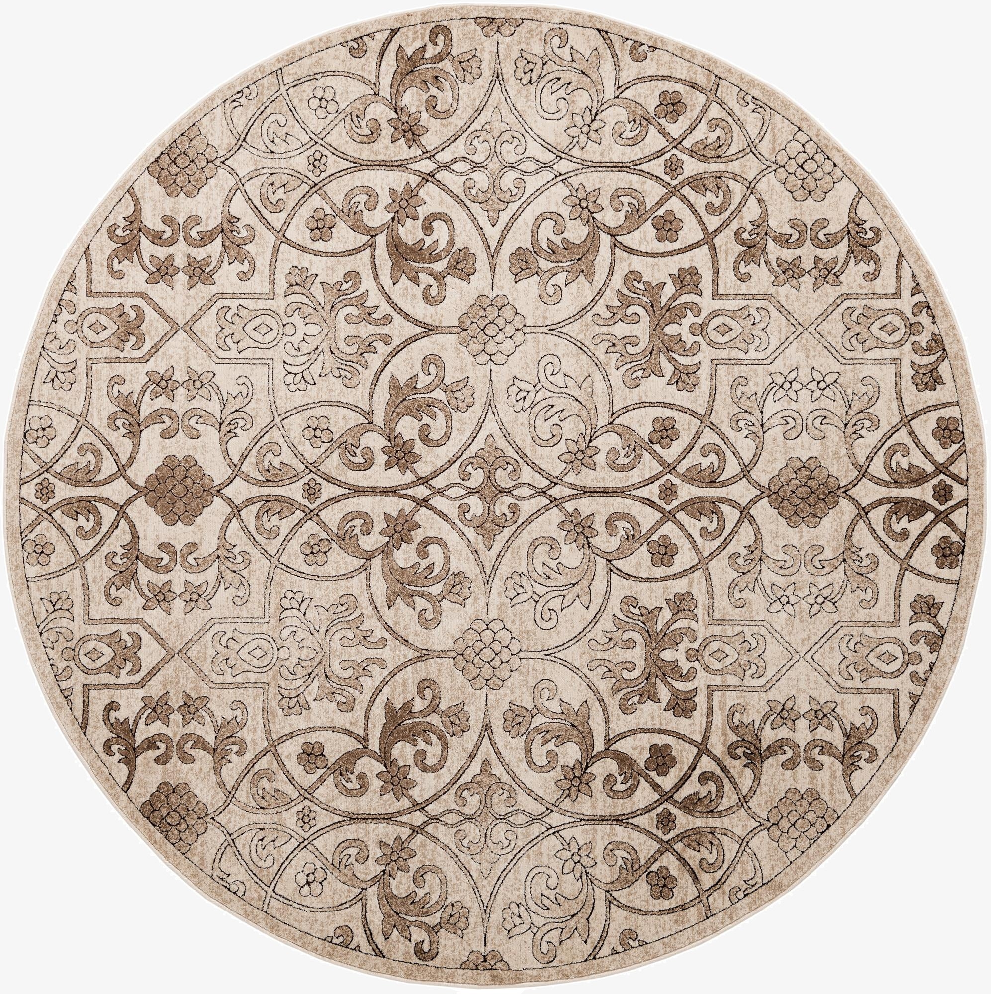 7' 10 x 7' 10 Nepal Round Rug