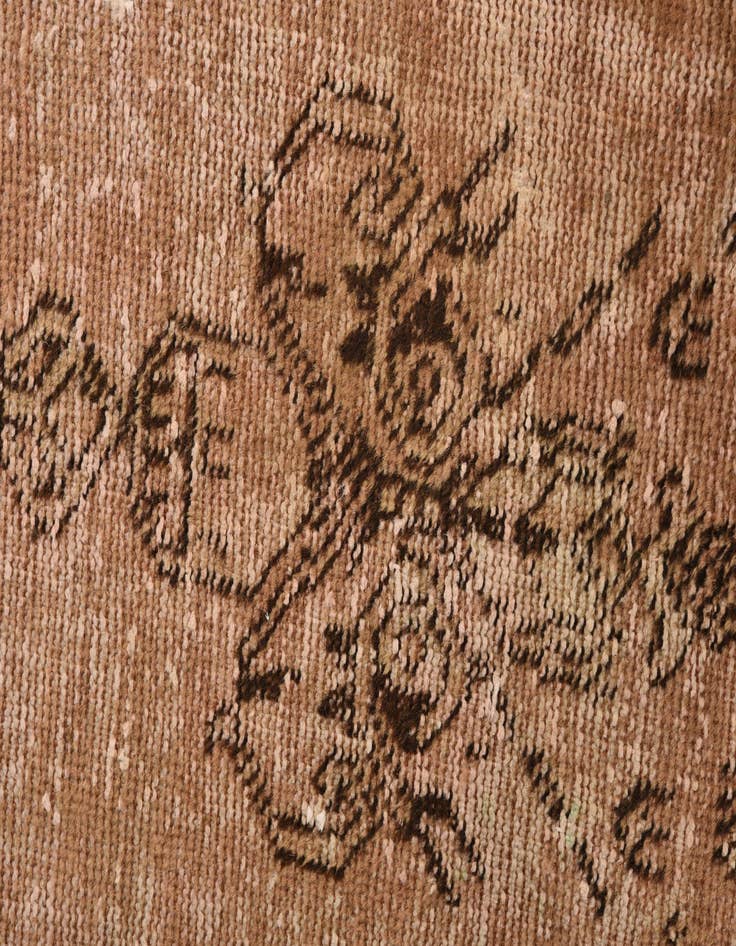 Detail image of  3' 1 x 5' 7  Hand Knotted Ultra Vintage Persian Wool Runner Rug