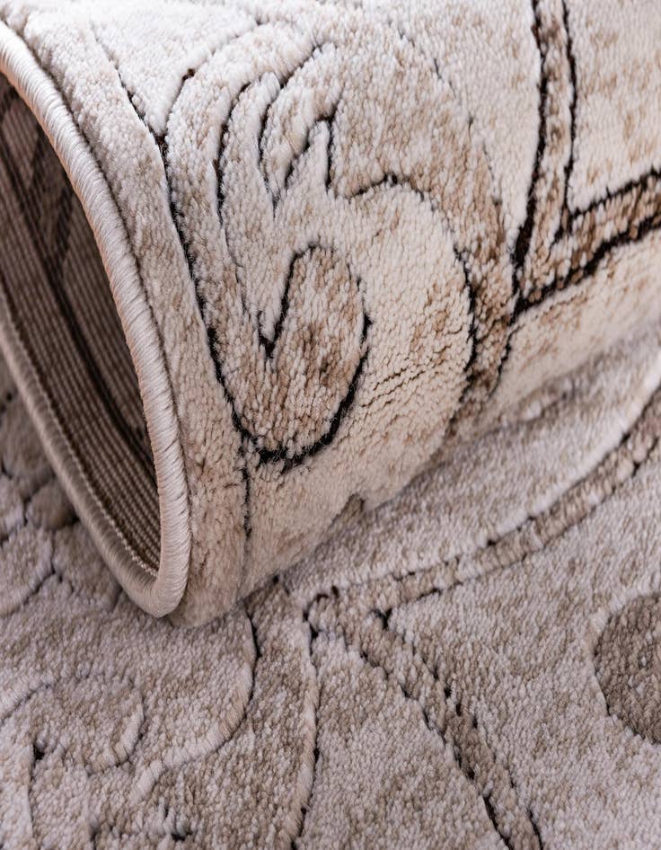 Detail image of  6' x 6' Nepal Square Rug