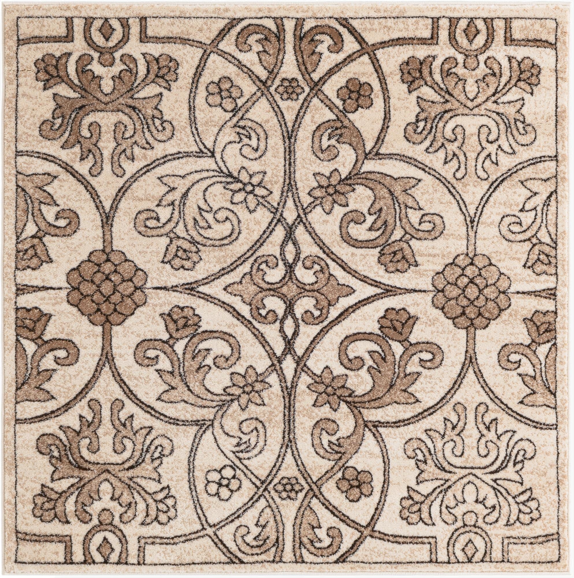  4' x 4' Nepal Square Rug