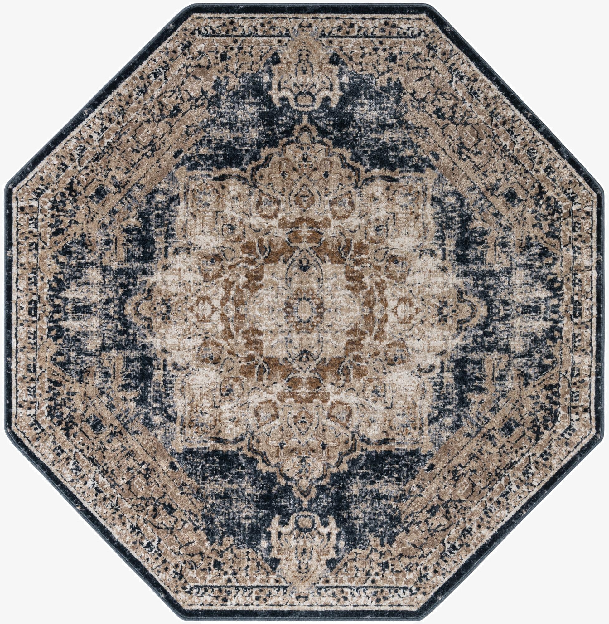  5' 3 x 5' 3 Eliza Octagon Rug