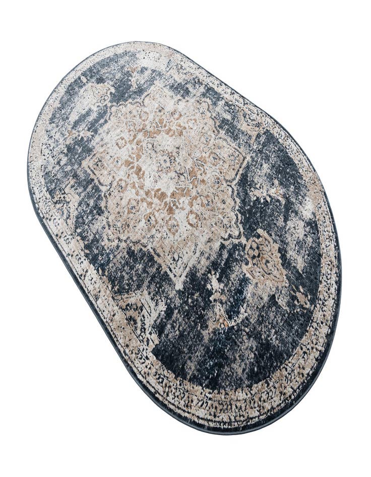 Detail image of  5' 3 x 8' Eliza Oval Rug