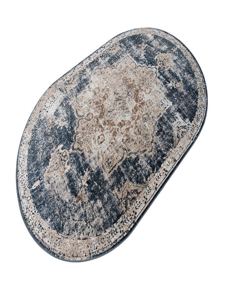 Detail image of  5' 3 x 8' Eliza Oval Rug