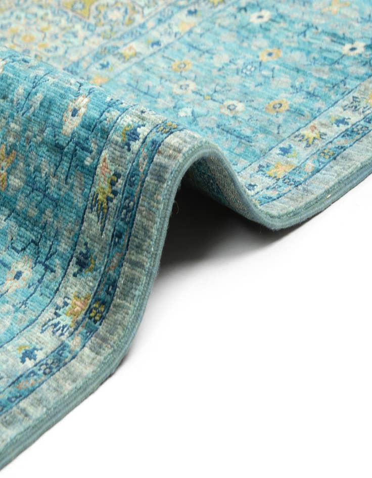 Detail image of  8' x 9' 11  Hand Knotted Amina Rug