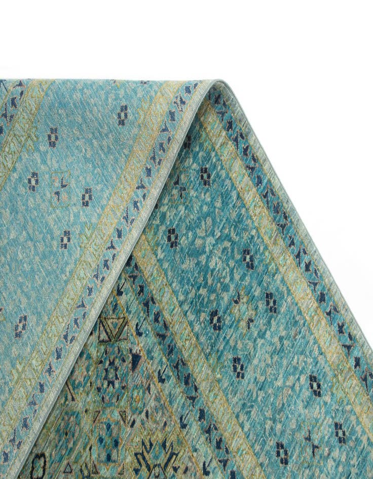 Detail image of  8' x 9' 9  Hand Knotted Amina Rug