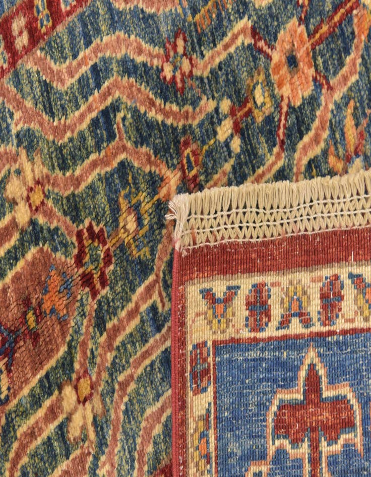 Detail image of  5' 9 x 8' 6  Hand Knotted Ariana Ziegler Rug
