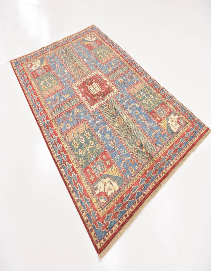 Detail image of  5' 9 x 8' 6  Hand Knotted Ariana Ziegler Rug