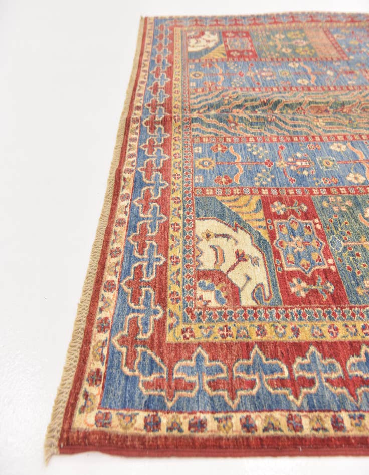 Detail image of  5' 9 x 8' 6  Hand Knotted Ariana Ziegler Rug