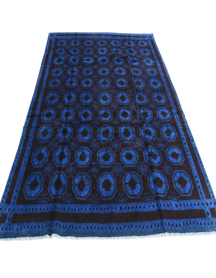 Detail image of  8' 1 x 10'  Hand Knotted Balouch Wool Rug