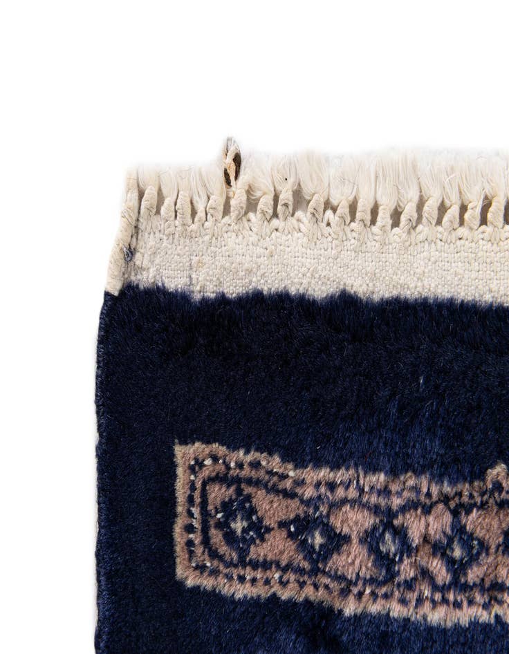 Detail image of  6' x 8' 7  Hand Knotted Bokhara Oriental Rug