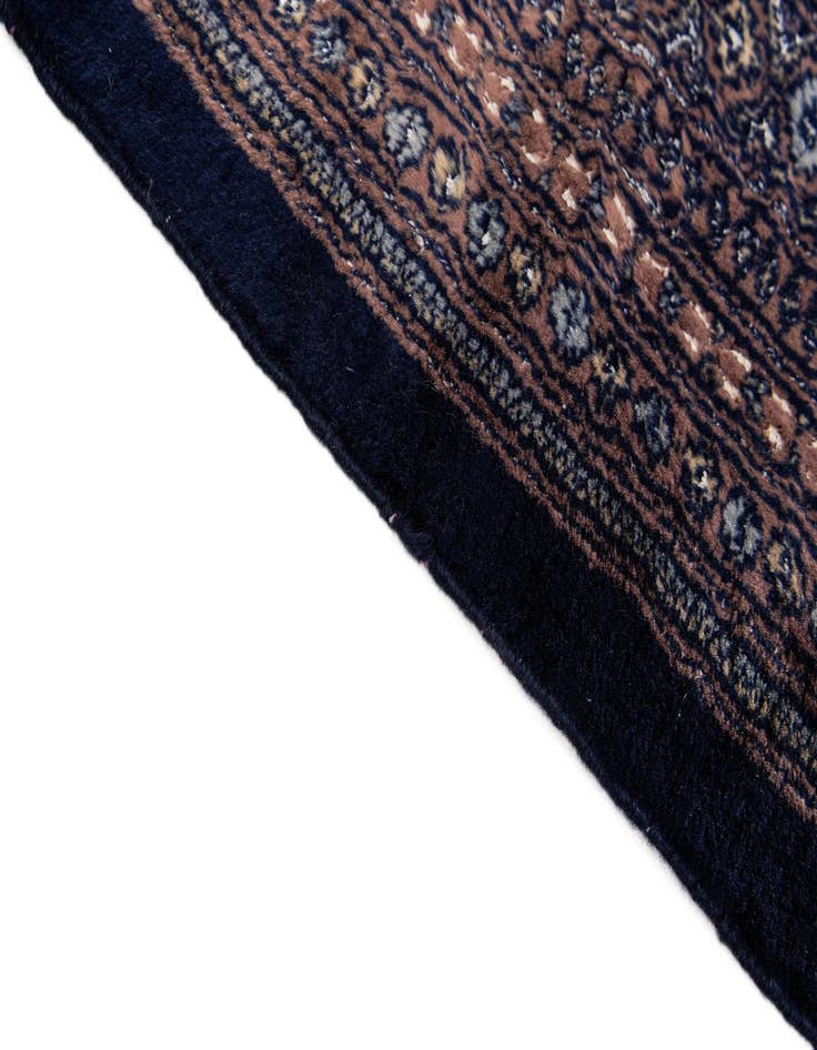 Detail image of  6' x 8' 7  Hand Knotted Bokhara Oriental Rug