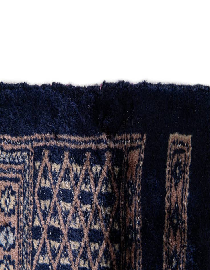 Detail image of  6' x 8' 7  Hand Knotted Bokhara Oriental Rug