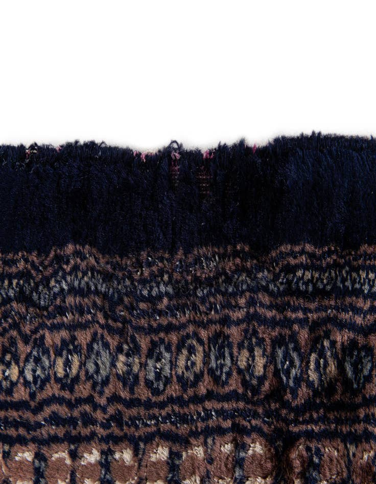 Detail image of  6' x 8' 7  Hand Knotted Bokhara Oriental Rug