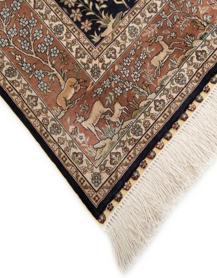 Detail image of  3' 1 x 5' 1 China Silk Rug