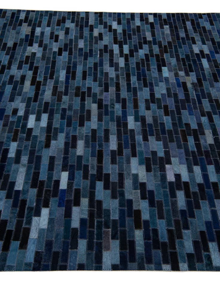 Detail image of  5' x 8' 1 Cowhide Leather Rug