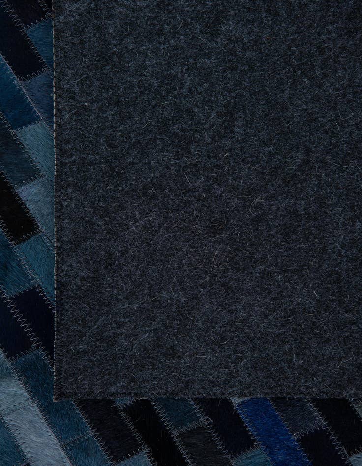 Detail image of  5' x 8' 1 Cowhide Leather Rug