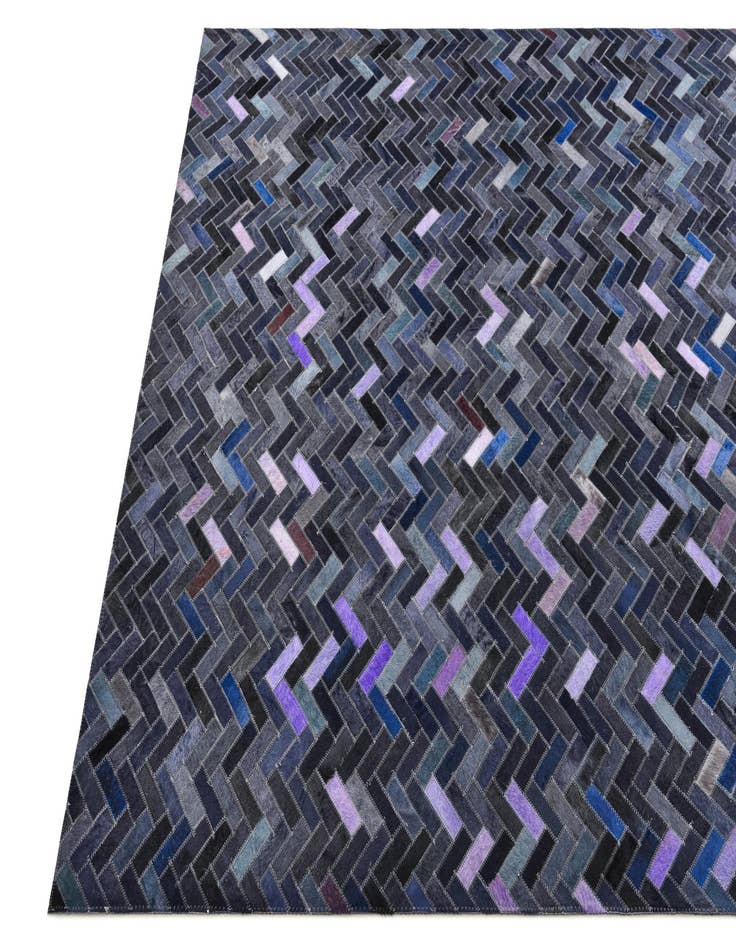 Detail image of  5' 1 x 8' 1 Cowhide Rug