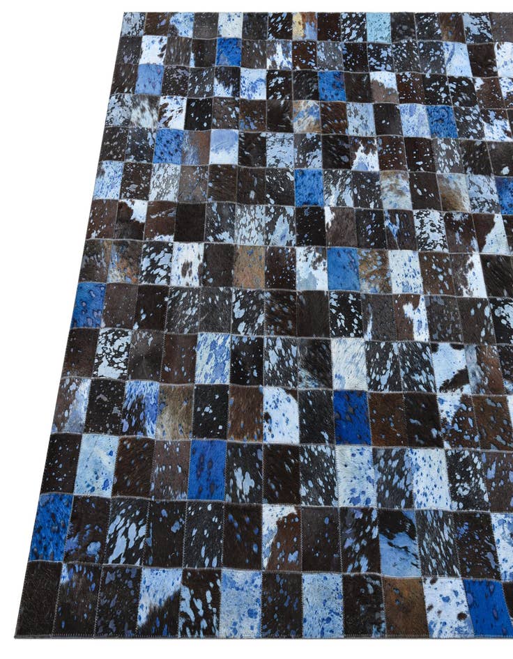 Detail image of  4' 7 x 6' 7 Cowhide Rug