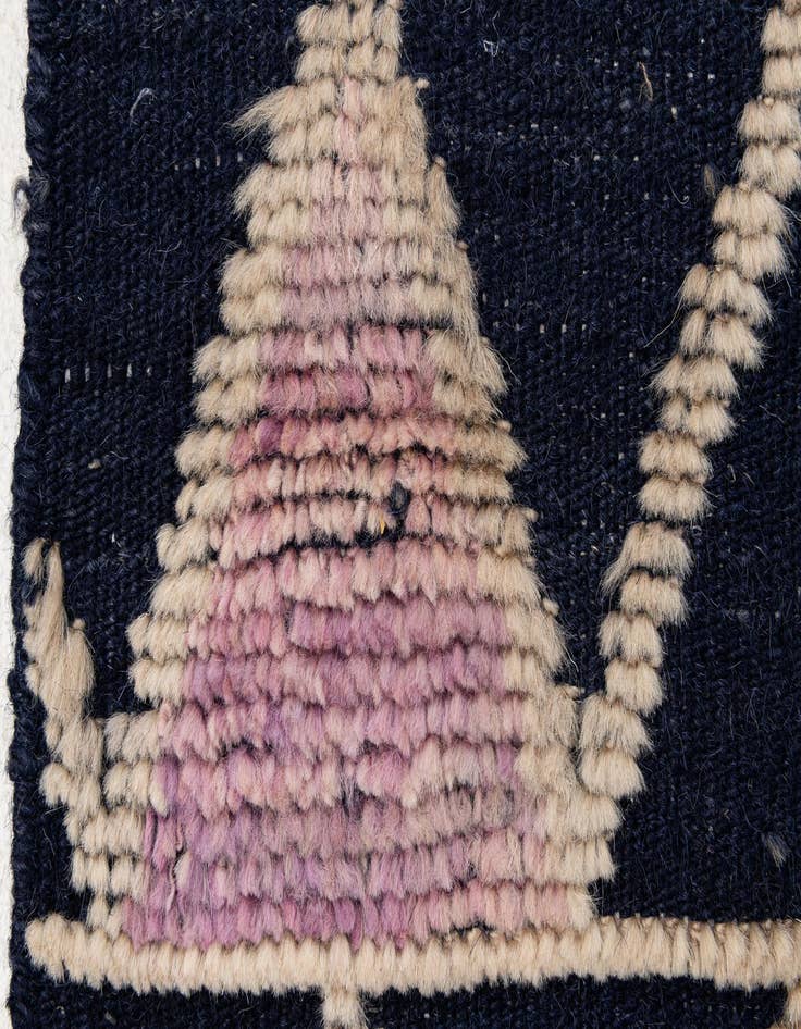 Detail image of  6' 3 x 8' 9  Hand Knotted Darya Wool Rug