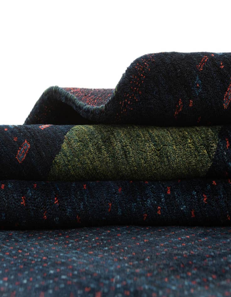 Detail image of  7' 1 x 9' 8 Gabbeh Rug