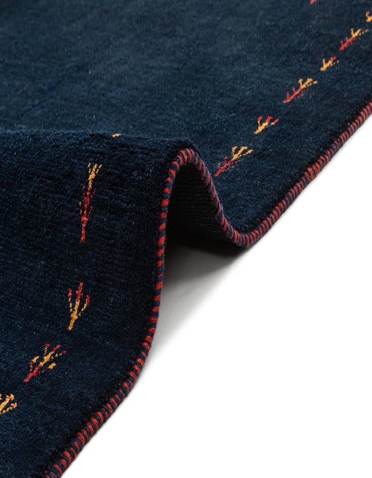 Detail image of  4' 11 x 6' 8 Gabbeh Shouli Rug