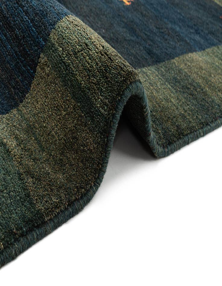 Detail image of  5' 3 x 6' 8 Gabbeh Shouli Rug