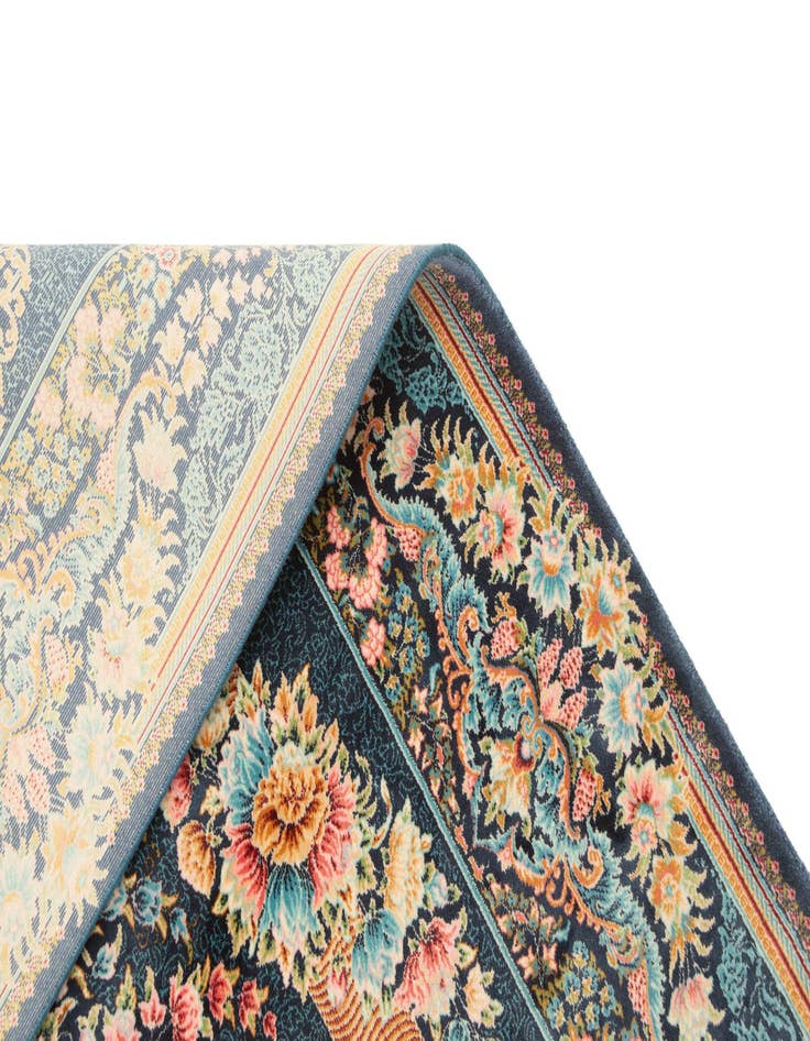 Detail image of  3' 2 x 4' 9 Ghom Design Rug