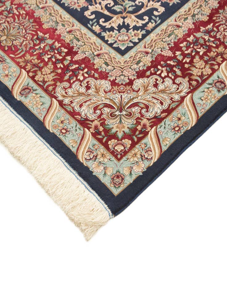 Detail image of  6' 5 x 9' 6 Ghom Design Rug